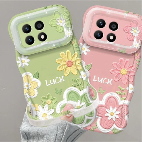 Q108 - Cute Floral Phone Case With Rotating Stand